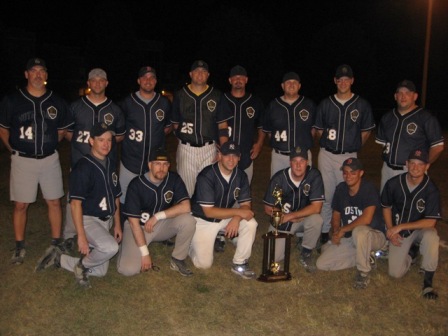 2007 Troy Modified Softball League Champions - MJ's On The Avenue