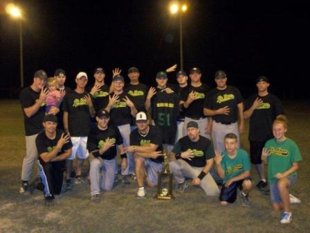 2010 Troy Modified Softball League Champions - Ale House / Dalmation Pool Water