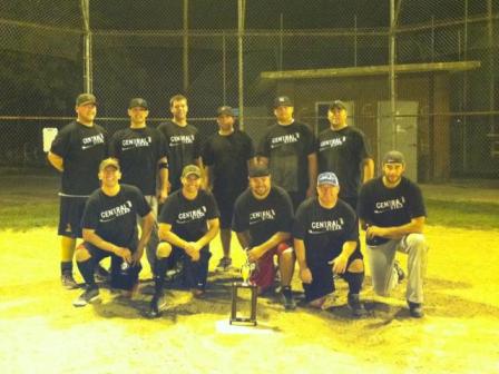 2012 Troy Modified Softball League Champions - Central Steak