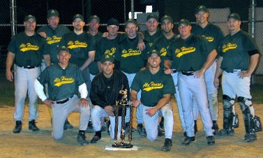 2004 Troy Modified Softball League Champions - Ale House II